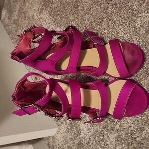 Hot Pink Sandals